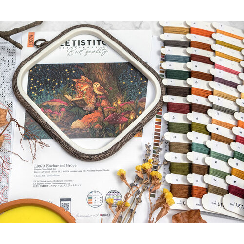 Leti Stitch Borduurpakket Enchanted Grove - Leti Stitch