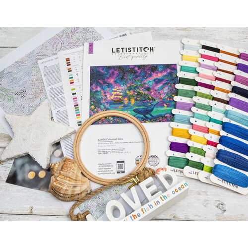 Leti Stitch Borduurpakket Celestial Isles - Leti Stitch Leti Stitch Borduurpakket Celestial Isles - Leti Stitch