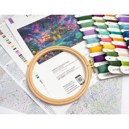 Leti Stitch Borduurpakket Celestial Isles - Leti Stitch Leti Stitch Borduurpakket Celestial Isles - Leti Stitch