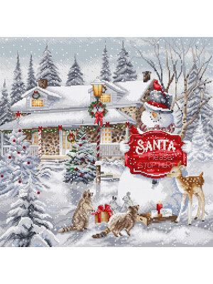 Leti Stitch Borduurpakket Please Stop Here - Leti Stitch