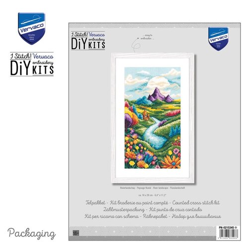 Vervaco Telpakket kit Rivierlandschap