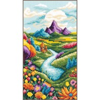 Telpakket kit Rivierlandschap