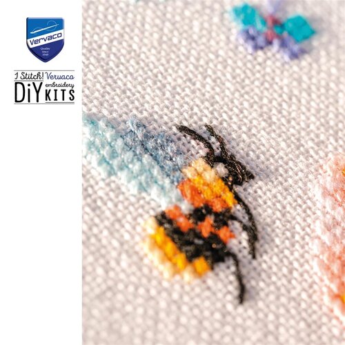 Vervaco Telpakket kit Klaprozen en Wilde Bloemen