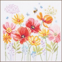 Telpakket kit Klaprozen en Wilde Bloemen