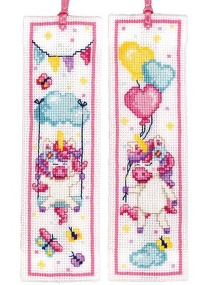 Vervaco Bladwijzer kit Eenhoorn - set van 2