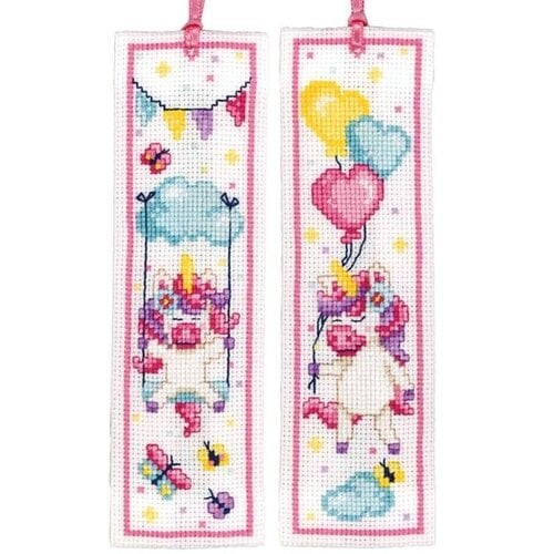 Vervaco Bladwijzer kit Eenhoorn - set van 2