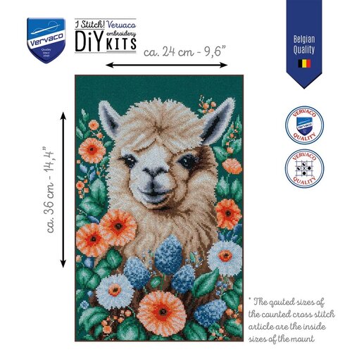 Vervaco Telpakket kit Hiding in the Flowers