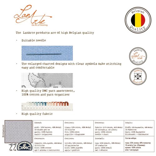 Lanarte Telpakket kit Black Swan