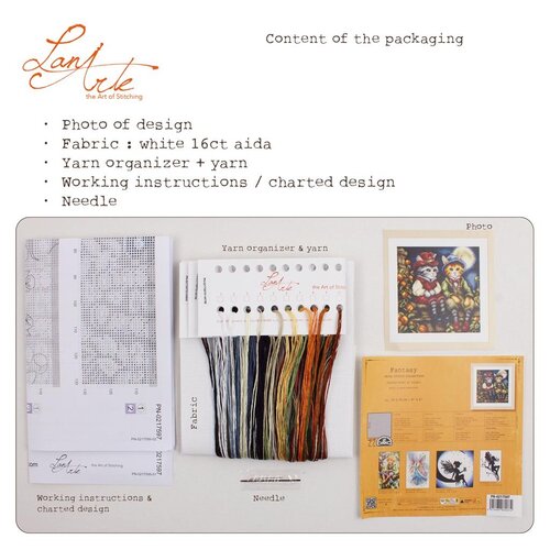 Lanarte Telpakket kit Sunday best at night