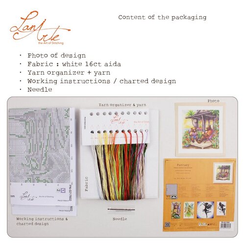 Lanarte Telpakket kit A Beartastic Holiday