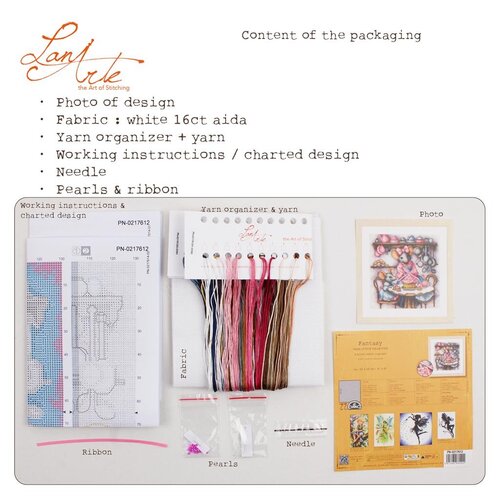 Lanarte Telpakket kit A Micey Sweet Cupcake