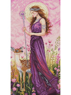 Leti Stitch Borduurpakket Goddess of the Spring - Leti Stitch