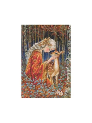 RTO Borduurpakket Fairytale Girl and Fawn - RTO