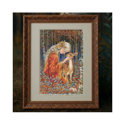 RTO Borduurpakket Fairytale Girl and Fawn - RTO