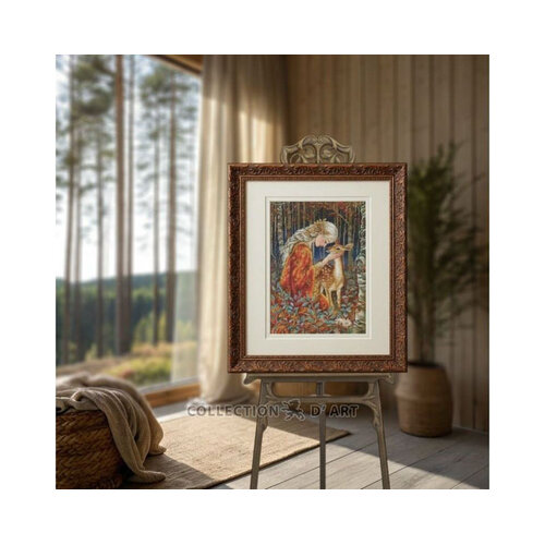 RTO Borduurpakket Fairytale Girl and Fawn - RTO