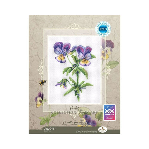 RTO Borduurpakket Violet - RTO