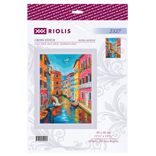 RIOLIS Borduurpakket Where the Sea Begins - RIOLIS