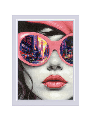 RIOLISf Borduurpakket Big City Rhythm - RIOLIS RIOLISf Borduurpakket Big City Rhythm - RIOLIS