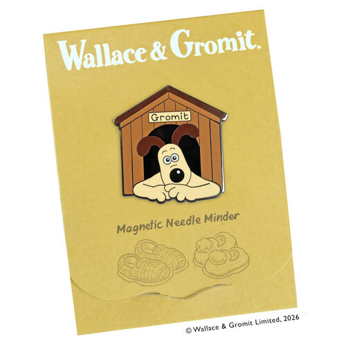 Bothy Threads Needle Minder Wallace & Gromit - Alright, Pooch! - Bothy Threads