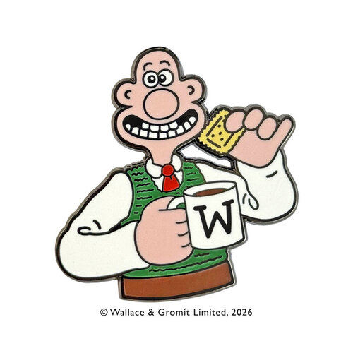 Bothy Threads Needle Minder Wallace & Gromit - Lovely Tea! - Bothy Threads