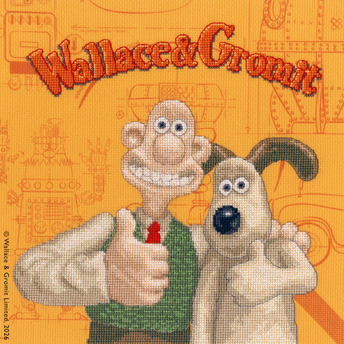 Bothy Threads Borduurpakket Wallace & Gromit - Wonderfully W&G - Bothy Threads