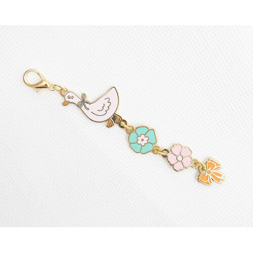 Leti Stitch Scissors Chain Happy Duckling - Leti Stitch