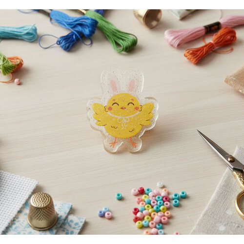 Leti Stitch Needle Minder Dancing Chick - Leti Stitch Leti Stitch Needle Minder Dancing Chick - Leti Stitch