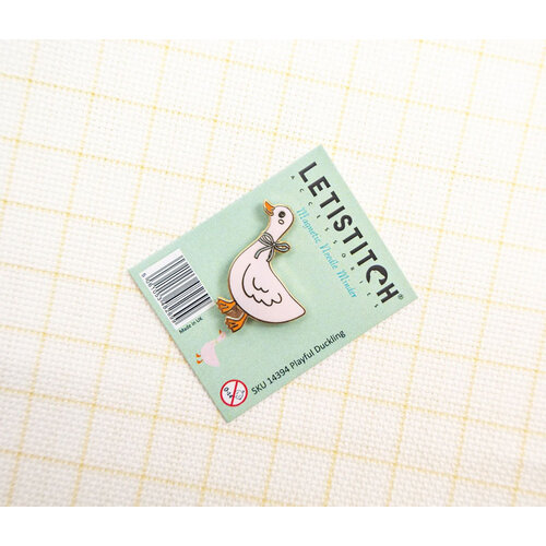 Leti Stitch Needle Minder Playful Duckling - Leti Stitch