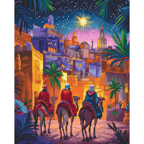 Leti Stitch Borduurpakket Three Kings - Leti Stitch Leti Stitch Borduurpakket Three Kings - Leti Stitch