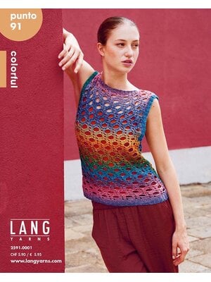 Lang Yarns Lang Yarns - Brei- en Haakboek - Punto 91 Colourful