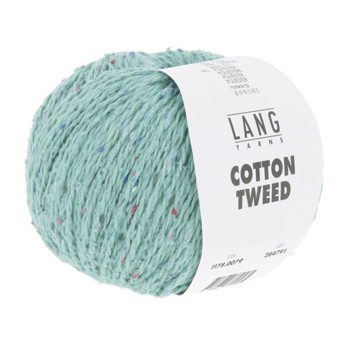 Lang Yarns Lang Yarns | Katoen Cotton Tweed -  0079 | Turkoois