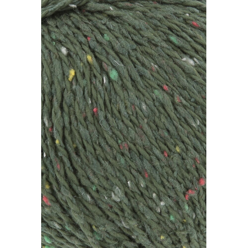 Lang Yarns Lang Yarns | Katoen Cotton Tweed -  0018 | Donkergroen