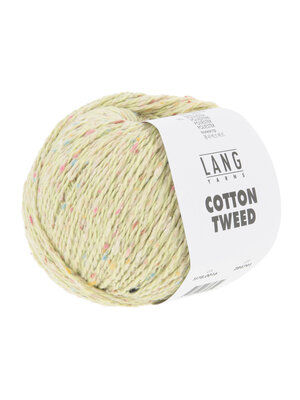Lang Yarns Lang Yarns | Katoen Cotton Tweed -  0016 | Lichtgroen