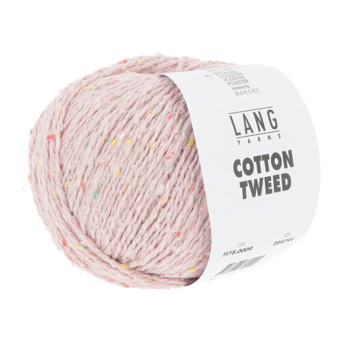 Lang Yarns Lang Yarns | Katoen Cotton Tweed -  0009 | Roze