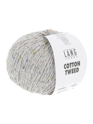 Lang Yarns Lang Yarns | Katoen Cotton Tweed -  0003 | Lichtgrijs