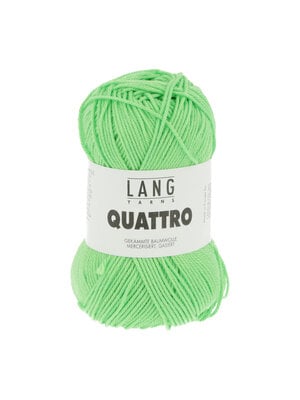 Lang Yarns Lang Yarns | Katoen Quattro -  0317 | Knalgroen