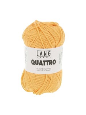 Lang Yarns Lang Yarns | Katoen Quattro -  0259 | Mandarijn