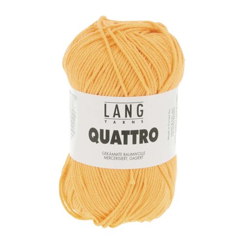 Lang Yarns Lang Yarns | Katoen Quattro -  0259 | Mandarijn