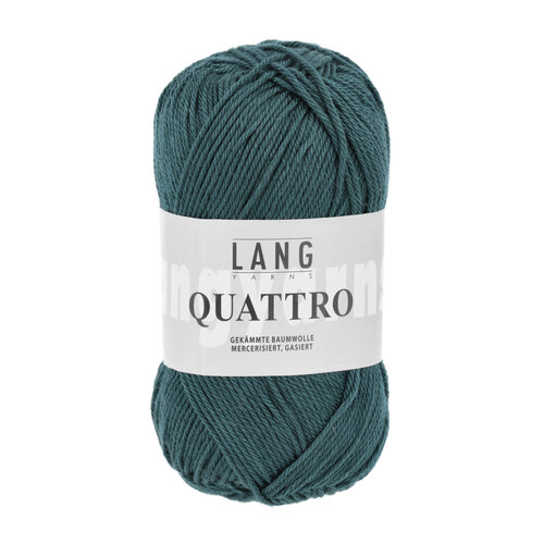 Lang Yarns Lang Yarns | Katoen Quattro -  0218 | Flessengroen