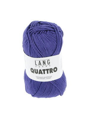 Lang Yarns Lang Yarns | Katoen Quattro -  0206 | Royalblauw