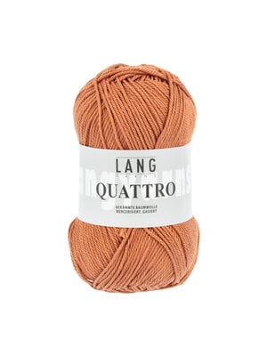 Lang Yarns Lang Yarns | Katoen Quattro -  0175 | Terracotta