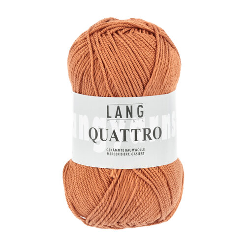 Lang Yarns Lang Yarns | Katoen Quattro -  0175 | Terracotta