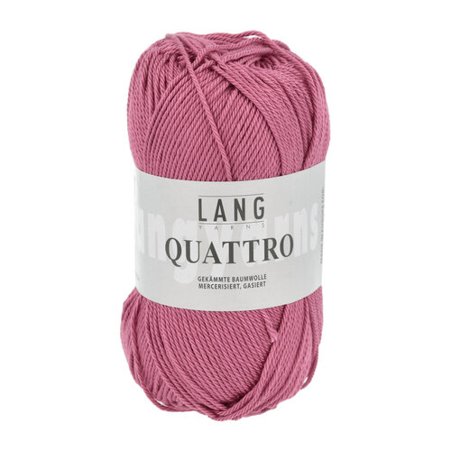 Lang Yarns Lang Yarns | Katoen Quattro -  0165 | Fuchsia