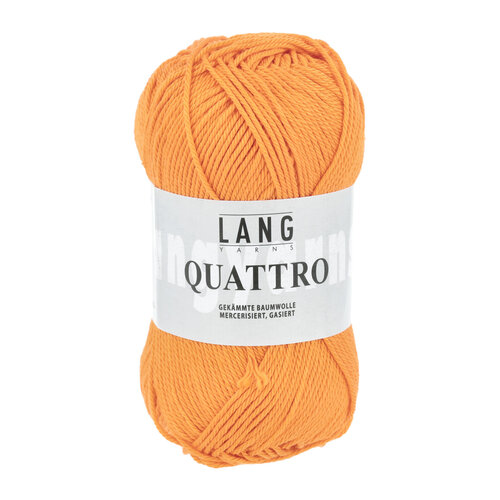 Lang Yarns Lang Yarns | Katoen Quattro -  0159 | Oranje