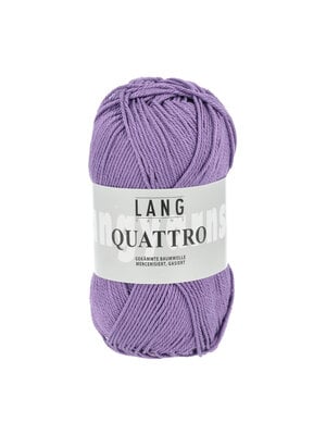 Lang Yarns Lang Yarns | Katoen Quattro -  0146 | Middenviolet
