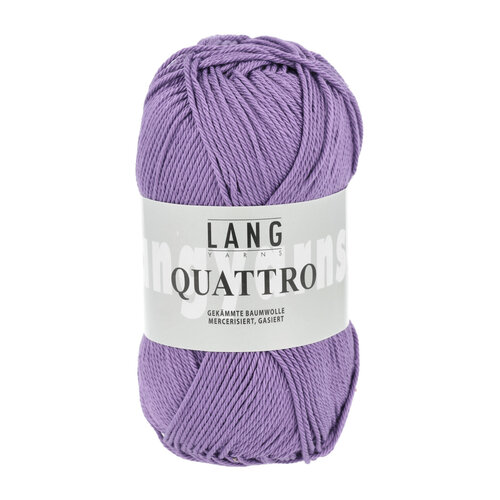 Lang Yarns Lang Yarns | Katoen Quattro -  0146 | Middenviolet