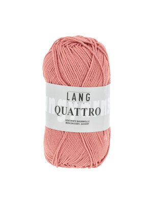 Lang Yarns Lang Yarns | Katoen Quattro -  0129 | Flamingo