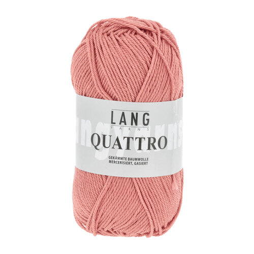 Lang Yarns Lang Yarns | Katoen Quattro -  0129 | Flamingo