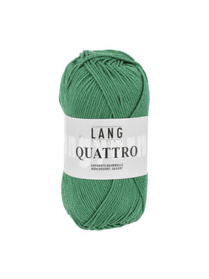 Lang Yarns Lang Yarns | Katoen Quattro -  0118 | Groen