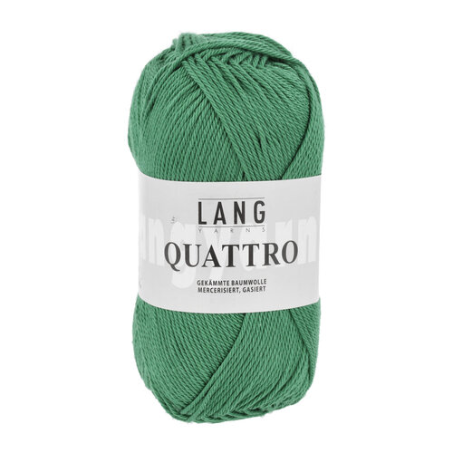 Lang Yarns Lang Yarns | Katoen Quattro -  0118 | Groen